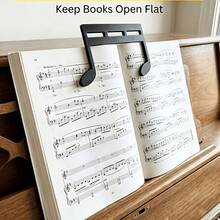 1pc Multifunctional Music Stand, Music Score Fixing Clip, Suitable For Fixing Piano, Guitar, And Violin Scores, Suitable For Music Enthusiasts - Multicolor - View 1