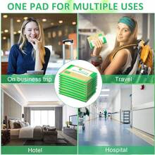 Adult Disposable Flushable Toilet Seat Covers, Hygienic And Practical, Suitable For Hotels, Flights, Road Trips, Camping, Lightweight And Portable, Can Be Placed In Toiletry Bag, Makeup Bag, Backpack, Suitable For Travel, Business Trips, Daily Use - Multicolor - View 10