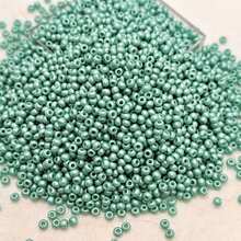 5g/Pack, 2mm/2.5mm Colorful Faux Pearlescent Glass Seed Beads, Handmade DIY Glass Bead Loose Bead Set, Suitable For DIY Clothing Embroidery Decoration, Beaded Jewelry Making, Accessory Production And Daily Matching - 2mm GRB Pearlescent Seed Beads, 20 Colors - View 34