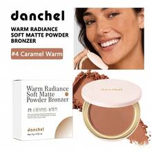 danche Velvet Matte Contour Powder With Tomato Seed Oil, Layerable For Sun-Kissed Facial Contouring, Smudge-Proof Smooth Face Powder For Precise Makeup - Multicolor - View 19