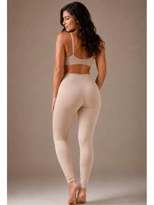 Winter Second Skin Slip Pants, Anti-Chafing And Anti-Transparency, To Wear Under Dresses - Beige - View 5