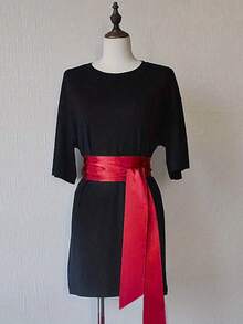 1 pièce Ceinture décorative de robe de mariée avec nœud - Multicolore - Voir 6