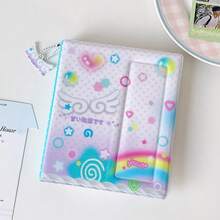 1本 Dopamine 四格相冊 星追逐者 5英吋明信片小卡收納相冊 紀念票券收藏卡相冊 - 彩色 - 查看 12