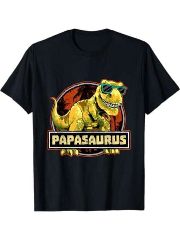 Love You Gift,Soft&amp;Comfortable Daddysaurus Shirt Dad Dinosaur Birthday Father's Day T Rex T-Shirt