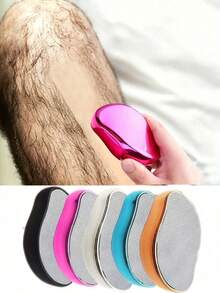 Full Body Painless Crystal Hair Removal Device, Reusable Crystal Leg Hair Removal Tool, Smooth Arms, Legs And Back, Eliminate Shaving Stings And Irritation, Hair Removal Tool, Glass Hair Removal Device - Multicolor - View 1
