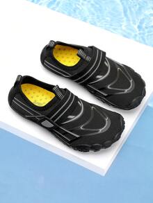 2026 New Multi-Function Children's Shoes Suitable For Indoor And Outdoor Casual Wear Beach Water Shoes For Boys And Girls Rubber Sole Breathable Quick-Drying Upper - Black - View 6