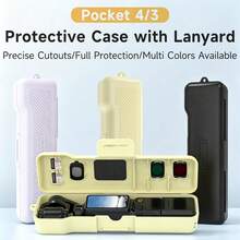 Flip-Cover Hard Shell Protective Case For Osmo Pocket3/4, Gimbal Lens Protective Cover Pocket3/4 Accessories, Quick Open And Close | Compact Design And Portable | Full Protection | Scratch Resistant | Can Store Filters, Screen And Lens Protection - View 8