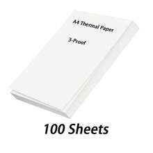 100/200 Sheets A4 Waterproof Oil-Resistant Tear-Resistant Thermal Paper, 210*297mm, Suitable For Most Portable Thermal Printers, Suitable For Photo/Homework/Design Sketch Printing - Thermal Paper - View 7