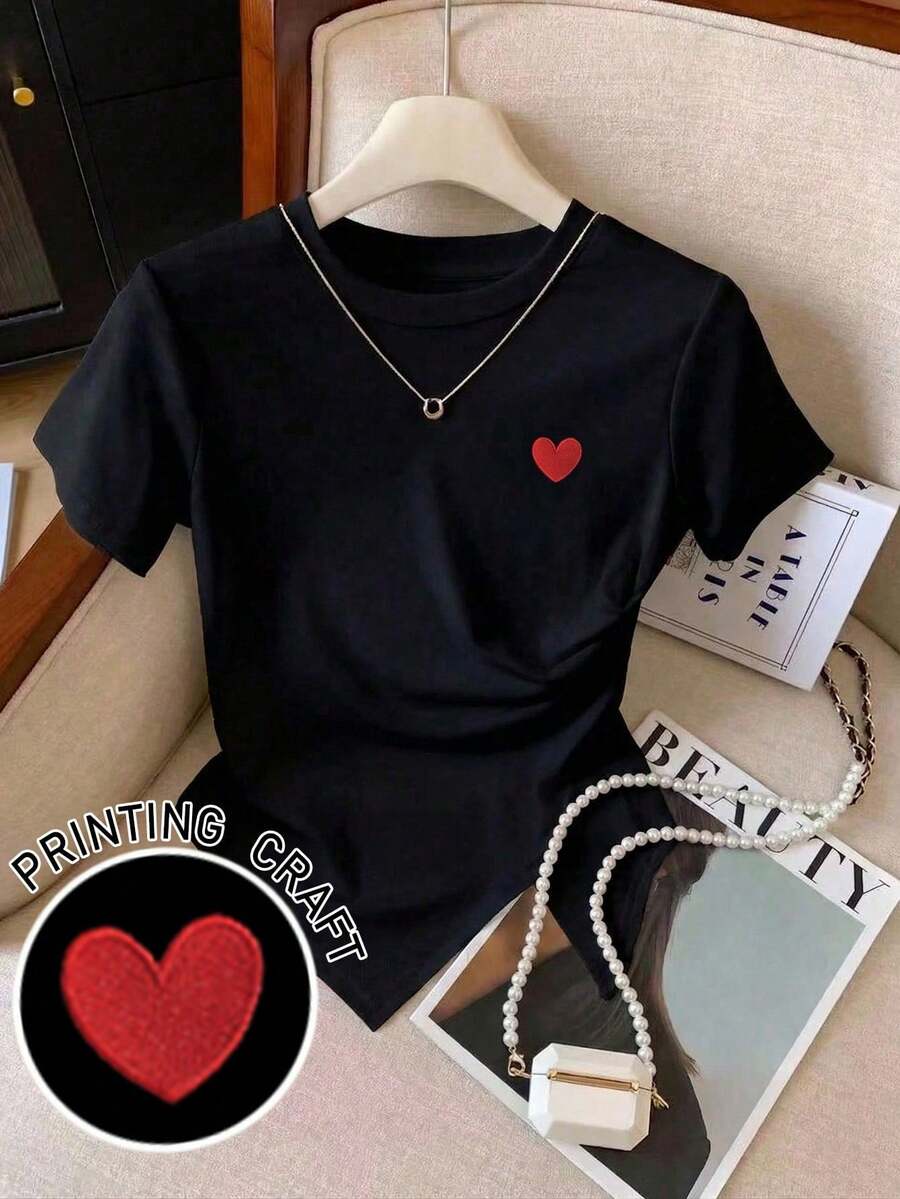 Women T-Shirts - Black - View 1