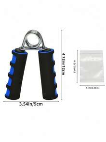 Wrist Developer Resistance Grip Trainer Portable A-Type Hand Grip Strengthener Soft Foam Hand Exerciser For Men Women For Sports Gym Home Workout Gym Essential Accessories - Multicolor - View 8