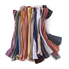 1pc/2pcs 16.54 Inch Long Women's New Solid Color Modal Cotton Basic Anti-Exposure Arm Sleeves, Ice Sleeves, Sun Protection Arm Sleeves - Modal Sleeves - View 2