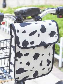 Tas Stang Sepeda Praktis dengan Gesper yang Dapat Diatur untuk Mengencangkan dengan Kuat, Kanvas Kokoh, Kantong Penyimpanan 3D Kapasitas Besar untuk Penggemar Bersepeda, Tas Gantung Motor Minimalis, Sempurna untuk Berkemah di Luar Ruangan dan Perjalanan di Jalan Raya, Perlengkapan Bersepeda - MultiWarna - View 12