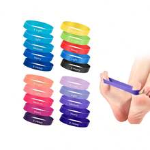 5-PackToe Resistance Bands, Big Toe Separator, Finger Resistance Stretcher, Unisex Thumb Yoga Resistance Bands, Finger Exercise Bands - Multicolor - View 1