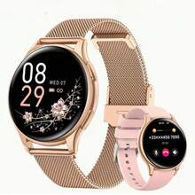 2026 Women's 1.28-Inch HD Screen Smartwatch, Multi-Function Smartwatch Supports AI Voice Assistant/Notification Reminder/Wireless Calling, Fitness Tracker With Weather Forecast/Exercise Management, Fashion Design - Multicolor - View 1