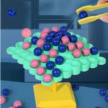 Bead Balance Tree Board Game, Multi-Player Interactive Stacking Challenge Toy, Educational Tabletop Game, Suitable For Family Gatherings, Solo Play And Group Entertainment - Multicolor - View 3
