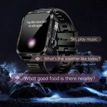 La nouvelle montre connectée LIGE dispose d'une batterie haute capacité de 880 mAh, d'une résistance à l'eau, de prévisions météorologiques, de notifications d'appels, d'un suivi d'activité et est une montre de sport polyvalente et élégante. - Voir 8