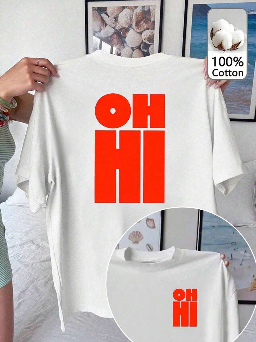 Women T-Shirts - 白色 - 查看 1