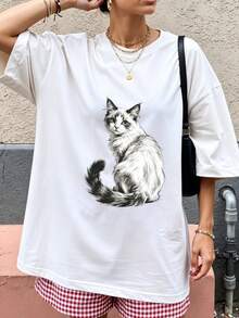 Women T-Shirts - White - View 1