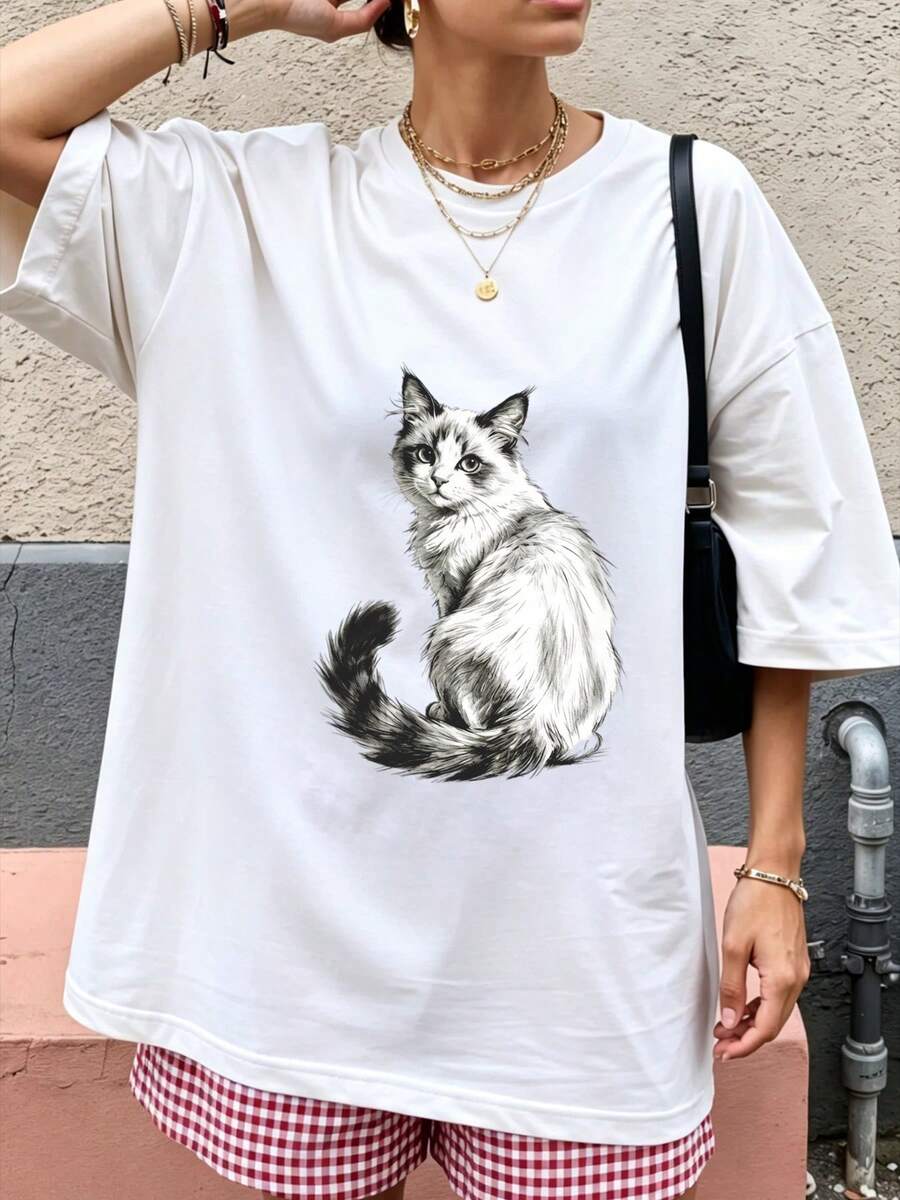 Women T-Shirts - White - View 1