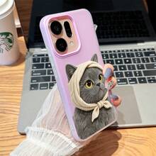 1 pieza Funda 2 en 1 TPU+PC de diseño exclusivo y alta apariencia, con borde suave y trasera dura, compatible con OPPO, versátil en múltiples colores con protección anticaída y antideslizante MXOPGDK045 - GDK-PU-MXOPGDK045 - Ver 2