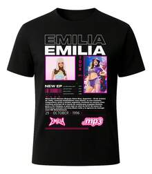 Emilia Mernes Tour T-Shirt, In Black, Urban Style. - Black - View 1