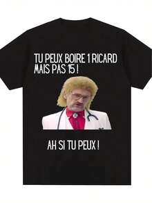 Men T-Shirts - Black - View 1