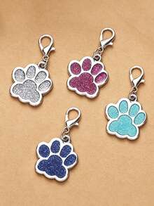 Customizable Name Text Pet Tag Pendant, Personalized Collar Anti-Loss Nameplate For Cats And Dogs, Exclusive Identity Label With Exquisite And Versatile Style, Beautiful And Practical Pet Accessory - Multicolor - View 8