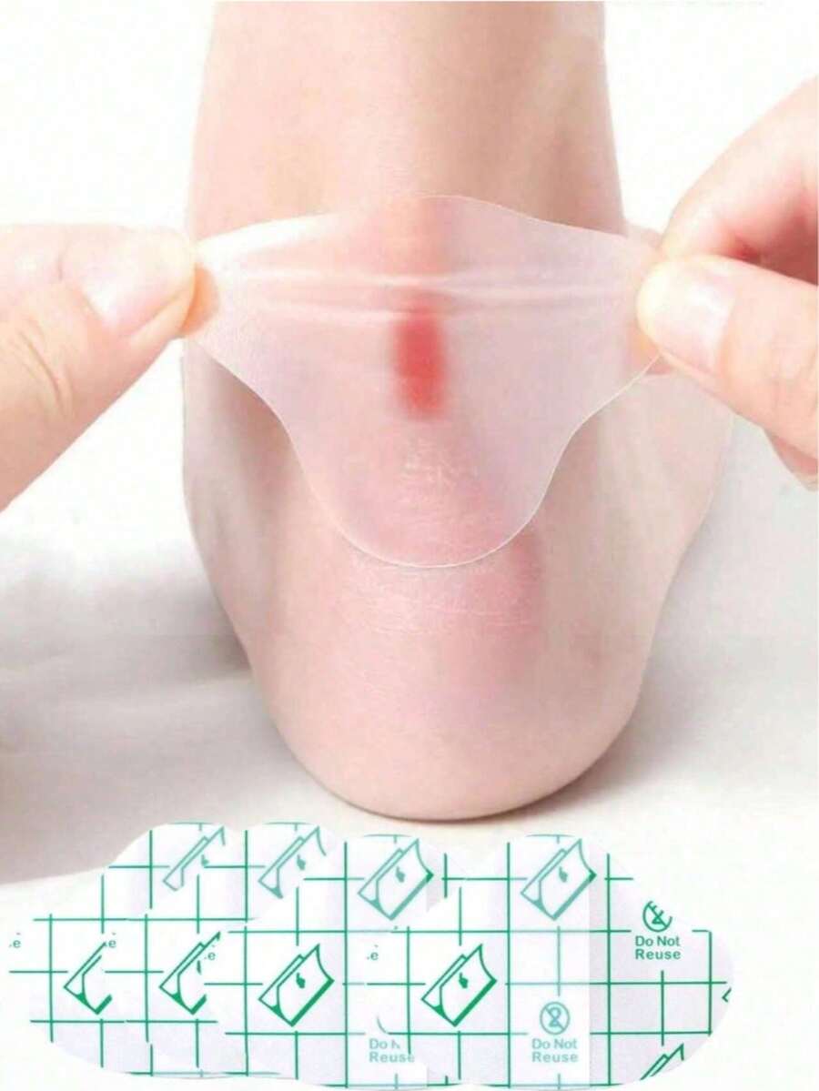 2/20/40/60 buah Bantalan Gel Transparan Tak Terlihat, Cocok Untuk Tumit/Bagian Depan Kaki/Jari Kaki, Anti Gesekan, Perlindungan Kaki, Elastisitas dan Fleksibilitas Tinggi, Cocok Untuk Sepatu Hak Tinggi dan Berjalan Jarak Jauh, Mencegah Lecet, Plester Perawatan Kaki, Perekat Mandiri, Tidak Berbau dan Nyaman
