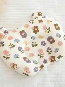 1pc Baby Head Shaping Anti-Flat Head Breathable Sweat-Absorbing All-Season U-Shaped Pillow 20*25cm - Multicolor - View 12