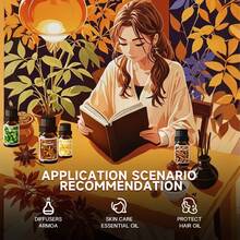 HWLINK 10ml 廣藿香精油，植物基精油，居家香氛，天然清新，節日禮物，藤條擴香，適用於加濕器/擴香器 - Patchouli - 查看 8