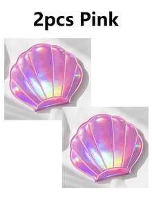 1-2pcs Cute Shell Portable Makeup Mirror, Portable Shell-Shaped Handheld Mini Makeup Mirror, Laser Glitter Mini Pocket Beauty Mirror, Lightweight Travel Mirror For Women And Girls, Mermaid Style Makeup Accessory, Suitable For Daily Touch-Ups, Outdoor Camping, Holiday Gift, Multiple Bright Colors Available For Daily Use - View 18