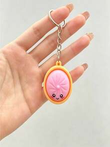 Cute Steamed Bun Keychain Bulk Party Favors For Birthday Wedding Small Gift Bag Charm - Multicolor - View 5