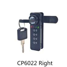 4-Digit Mechanical Combination Lock With Key, Locker Combination Lock, Office File Cabinet Combination Lock, Zinc Alloy Lock Core Iron Sheet Cabinet Drawer Lock, Employee Locker Storage Cabinet Lock, Password Tongue Lock - Silver - View 11
