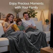 - Manta impermeable para perros medianos y grandes, manta lavable para sof, proteccin de muebles, 50x 60 pulgadas, manta reversible de franela Sherpa a prueba de lquidos, color gris - Gris + 50" x 60" - Ver 9