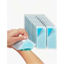 20pcs/Pack Cooling Stickers, Comfortable, Adhesive, Ideal Cooling Choice For Home And Travel, Cooling Stickers, Essential For Summer, Suitable For Students,Travel, Small Gifts, Parties, Games, Water Bottles, Classrooms, Phones,Holiday Essentials,Fans - A - View 8