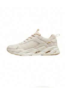 CAMEL CROWN Men's Sports Casual Shoes, Breathable Mesh Outdoor Student Jump Rope Lightweight Cushioned Running Shoes - Beige - View 2