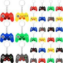 6/1224/30/48pcs Game Controller Keychain Game Theme Party Favors Birthday Gift Bag Fillers Random Colors - 48pcs - Multicolor - View 3