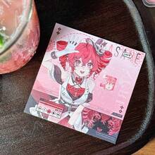 Anime Female Character Te-To Virtual Idol Holographic Card Set - Collect Your Idol! High Gloss Reusable Anime Trading Cards, Perfect Collectible Gift For Anime Fans, Featuring Vibrant Character Art And Frames, Suitable For Holidays/Festivals, High Quality Printing, Durable Material - Multicolor - View 5