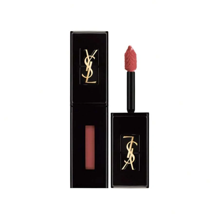 YSL Rouge Pur Couture Vinyl Cream Lipstick #440 CHILI - Bold Red Creamy Lipstick, 0.18oz/5.5ml, Hydrating & High Shine - 紅色 - 查看 1