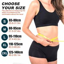 Cinta Abdominal Esportiva, Suporte de Cintura Ajustável, Exercício Fitness, Corrida ao Ar Livre, Suporte de Costas para Uso Diário - Preto - Visão 12