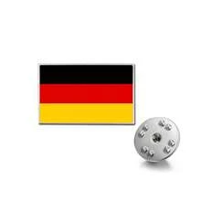 TEAMER 1pc Fashionable Women's Stainless Steel Colorful Flag Brooch Unique Meaningful Exquisite Accessory Commemorative Gift For Friends - Brooch - View 14