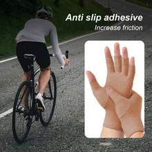 Unisex Half-Finger Compression Gloves - Anti-Slip Cycling Gloves, Fitness Compression Gloves And Fingerless Hand Protection Compression Gloves, Suitable For Typing, Driving And Daily Work - Multicolor - View 7