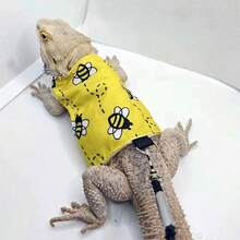 Lizard Leash Reptile Harness Chameleon Squirrel Leash Clothes Small Pet Supplies - Chest Strap + Traction Rope - View 4