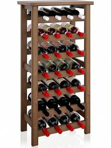 Estante para vino y estante para copa de vino - Natural - Ver 8