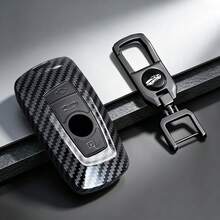 ABS Carbon Fiber Car Remote Key Case Cover Fob For BMW F20 F30 G20 F31 F34 F10 G30 F11 X3 F25 X4 I3 M3 M4 1 3 5 Series Shell Accessories - Type a - View 12