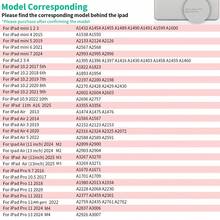 360°旋轉鍵盤保護殼，相容 iPad 11 吋 (A16) 2025 與第 10/9/8/7 代：可拆卸式磁吸無線鍵盤，適用於 iPad Air 3/4/5/6/7/8，多角度支架附筆槽－粉紅色 - 粉色 - 查看 8