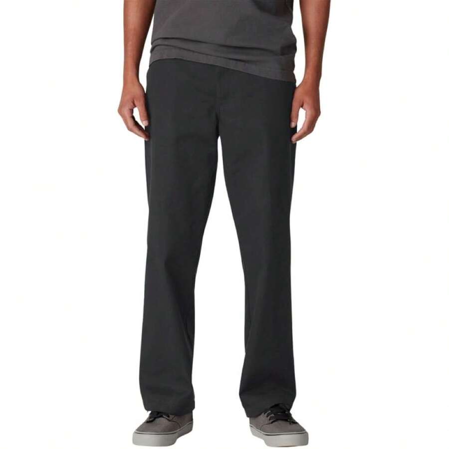 Dickies Men's Skateboarding Regular Fit Twill Pants Variant 7 - 黑色 - 查看 1
