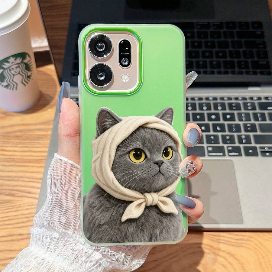 1 Piece 2-In-1 TPU+PC Case With Exclusive Design And High Appearance, Soft Edge And Hard Back, Compatible With OPPO, Versatile In Multiple Colors With Drop And Anti-Slip Protection MXOPGDK045 - GDK-gN-mXOPGDK045 - View 1