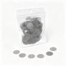 200入/包，新款金屬過濾網，煙管配件灰燼過濾網，金屬過濾圓盤，煙管專用擋灰配件，袋裝過濾網，抽煙配件工具！ - 200片/包 - 查看 6