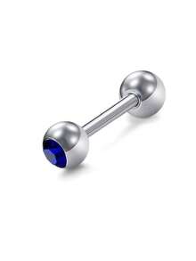 1pc Titanium Tongue Piercing Jewellery 14G Nipple Bars Tongue Barbell Piercing Bar Nipple Piercing Bars Jewellery Tongue Piercing Nipple Piercing - Multicolor - View 18